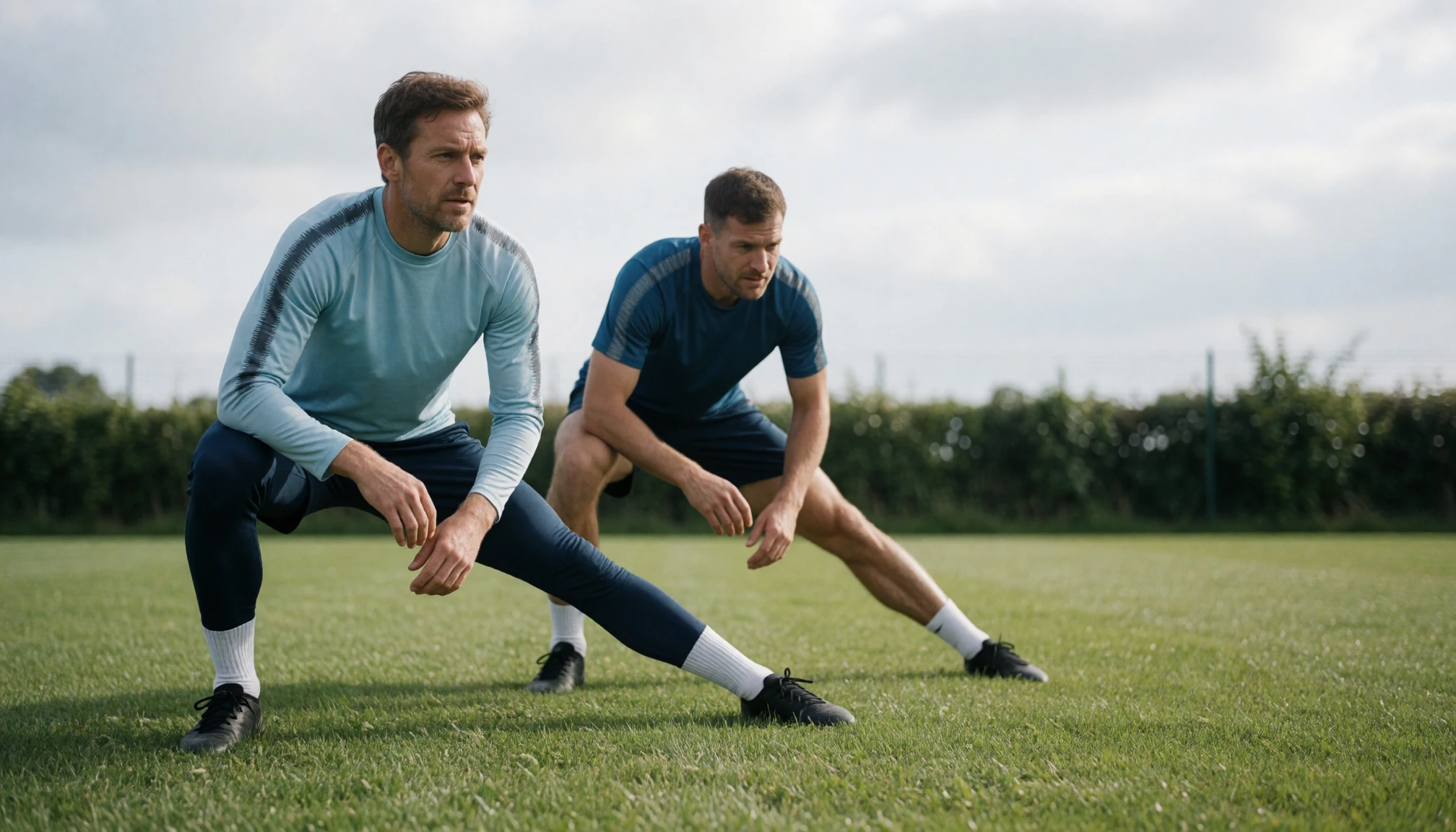 Échauffement avant match football : préparer le corps et les appuis