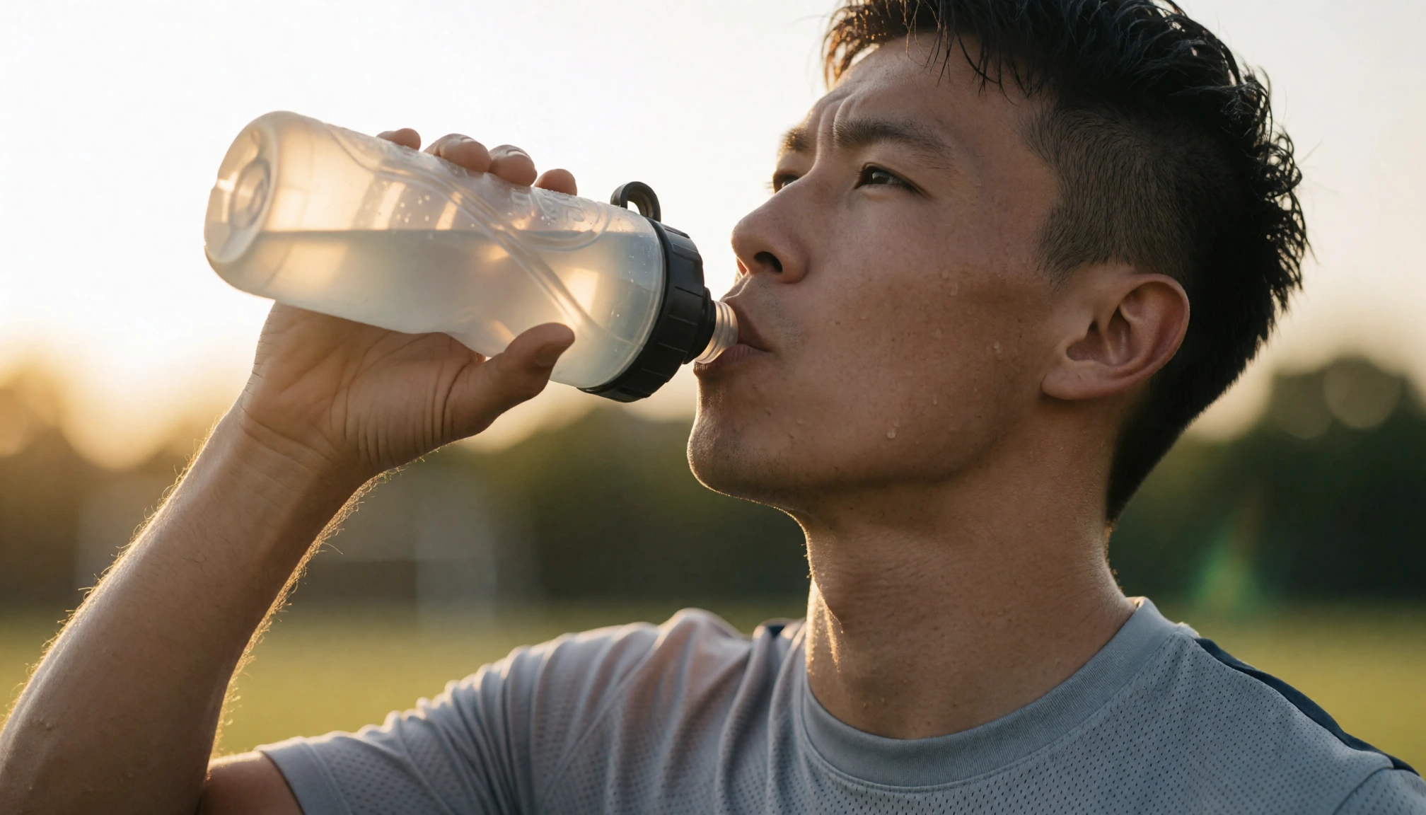 Hydratation match football : éviter le coup de mou