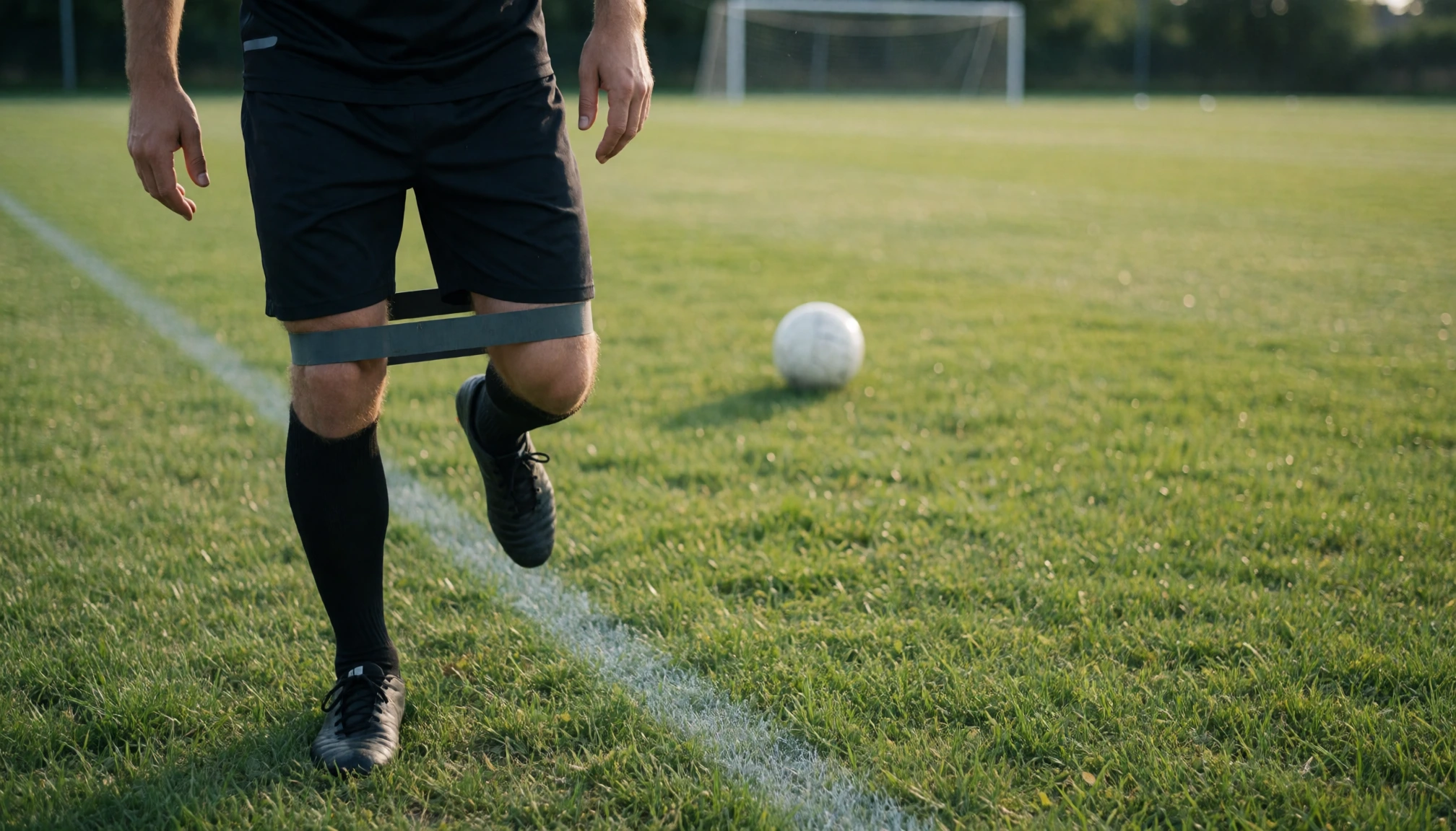 Prévention blessures football : repères simples pour durer toute la saison